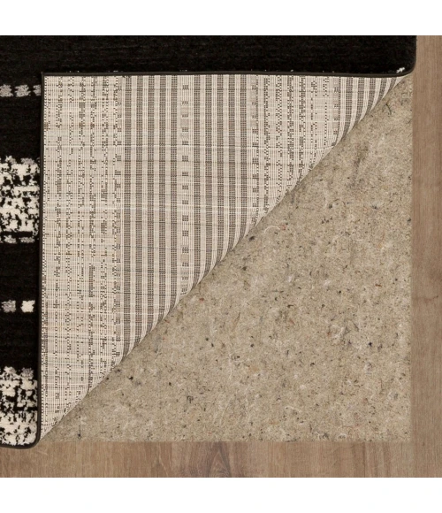 Karastan Traverse Lanes Charcoal 9' x 12' Area Rug