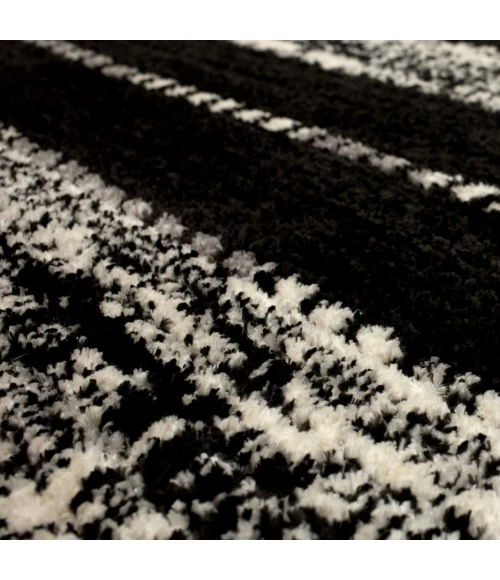 Karastan Traverse Lanes Charcoal 9' x 12' Area Rug