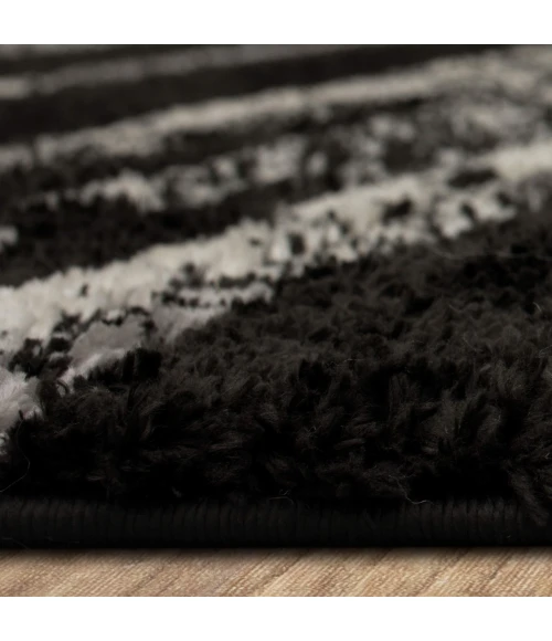 Karastan Traverse Lanes Charcoal 9' x 12' Area Rug