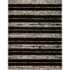 Karastan Traverse Lanes Charcoal Rug 6 ft. X 9 ft. Rectangle
