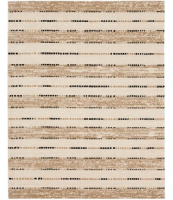 Karastan Traverse Lanes Tan Rug 6 ft. X 9 ft. Rectangle