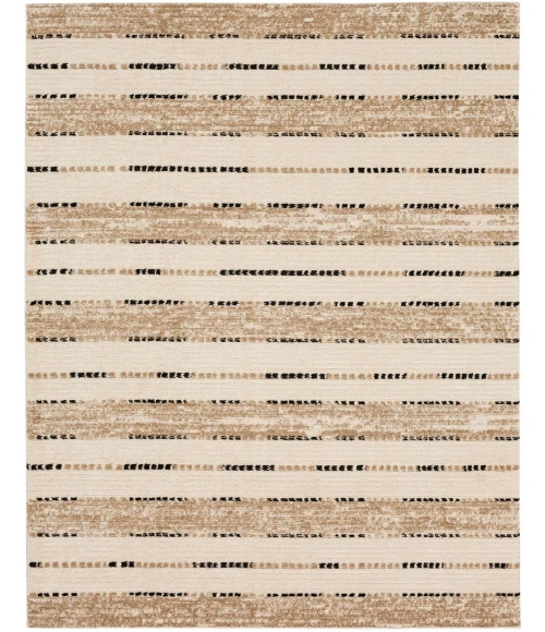 Karastan Traverse Lanes Tan 6' x 9' Area Rug