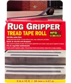 Karastan Rug Pad- Tape Grey Tread Tape Grey 2in. x 15ft. Rect. Rug