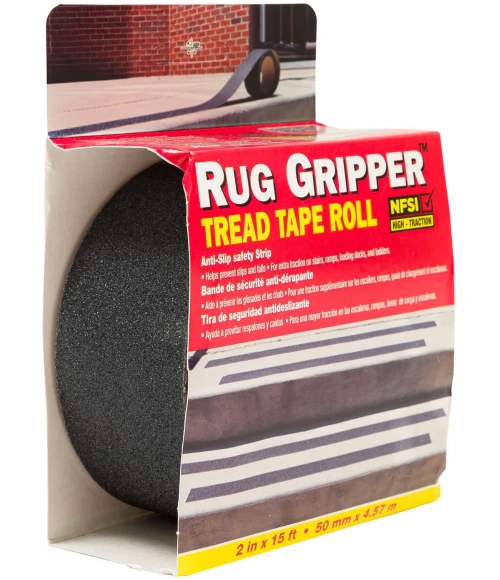 Karastan Rug Pad- Tape Grey Tread Tape Grey 2in. x 15ft. Rect. Rug