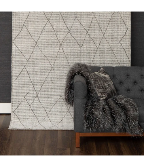 Karastan Rugs Tangier Tribal Diamond Silver