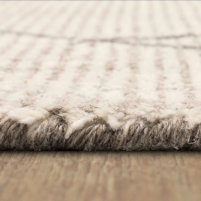 Karastan Tribal Diamond Silver 1' 6" x 1' 6" Area Rug