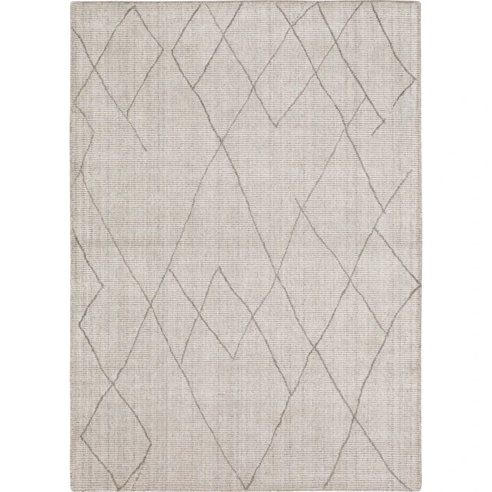 Karastan Tribal Diamond Silver 1' 6" x 1' 6" Area Rug