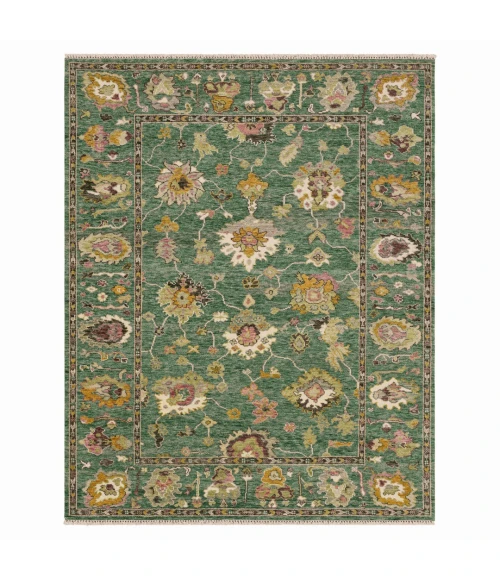 Karastan Percival Teal R1438 6ft. X 9ft. Rect. Rug