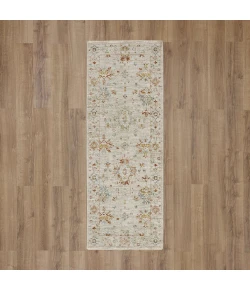 Karastan Adalia Tunceli Cream Rug 2 ft. 7 in. X 7 ft. 3 in. Runner