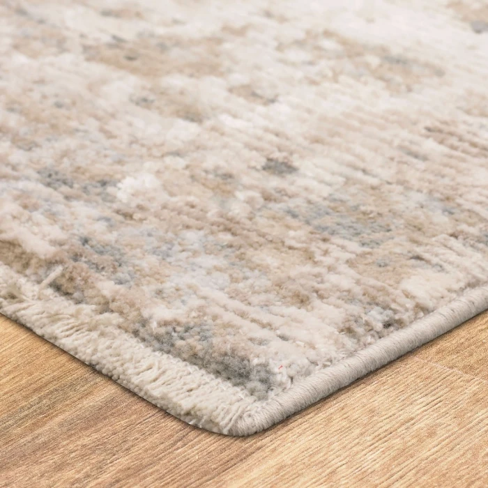 Karastan Velleta Cream Beige 2' 7" x 7' 3" Area Rug