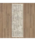 Karastan Velleta Cream Beige 2' 7" x 7' 3" Area Rug