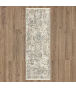 Karastan Solitude Velleta Cream Beige Rug 2 ft. 7 in. X 7 ft. 3 in. Runner