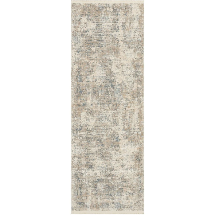 Karastan Velleta Cream Beige 2' 7" x 7' 3" Area Rug