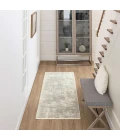 Karastan Velleta Cream Beige 2' 7" x 7' 3" Area Rug