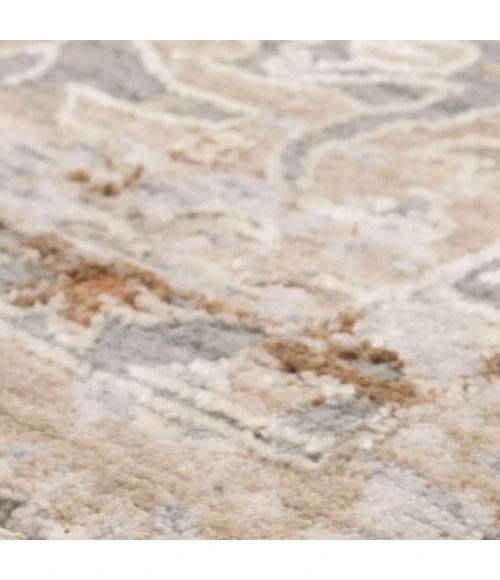 Karastan Via Salaria Cream Beige 2' 7" x 7' 3" Area Rug