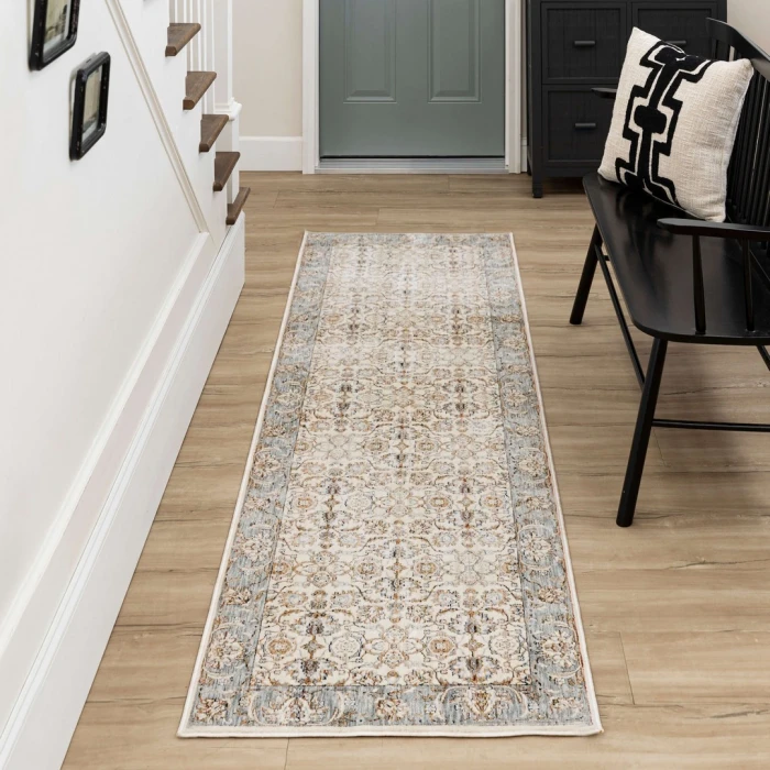 Karastan Divina Grey Virtuous Grey 2ft. 6in. x 7ft. 10in. Rect. Rug