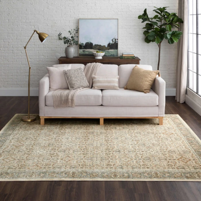 Karastan Divina Grey Virtuous Grey 9ft. x 11ft. 9in. Rect. Rug