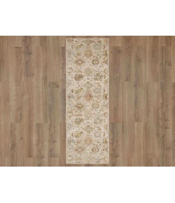 Karastan Windermere Brown/Tan R1259 2 ft. 6 in. X 10 ft. Rectangle Rug