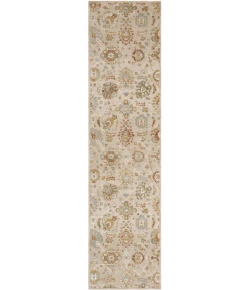 Karastan Windermere Brown/Tan R1259 2 ft. 6 in. X 10 ft. Rectangle Rug