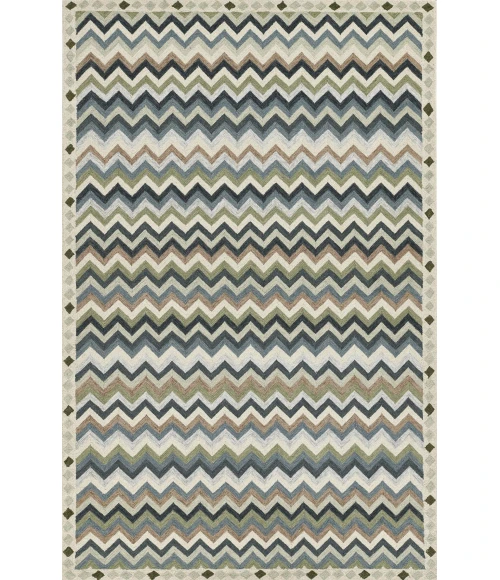 Erin Gates Abbott Blue ABB-1 8ft. X 10ft. Rect. Rug
