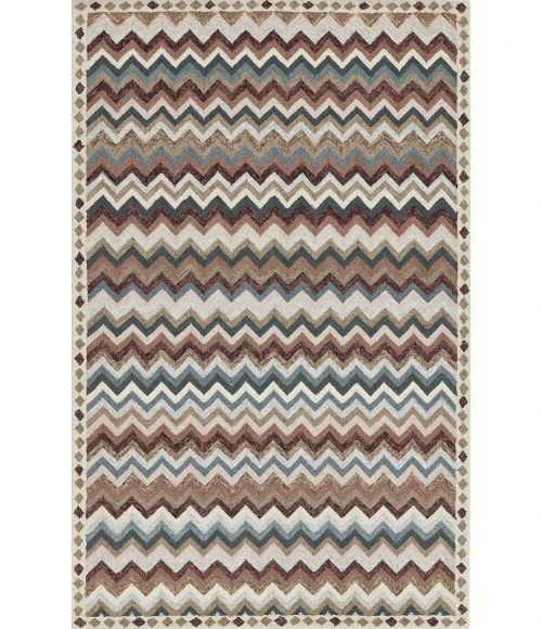 Erin Gates Abbott Multicolored ABB-1 2ft.3in. X 8ft. Rect. Rug