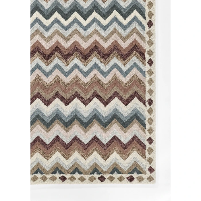 Erin Gates Abbott Multicolored ABB-1 3ft.6in. X 5ft.6in. Rect. Rug