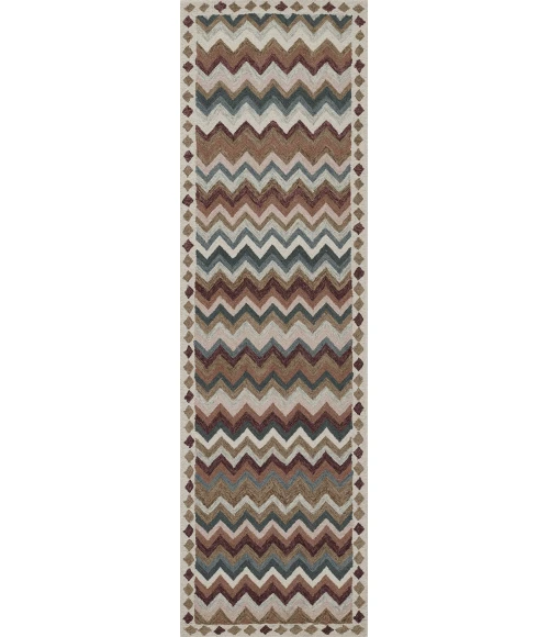 Erin Gates Abbott Multicolored ABB-1 2ft.3in. X 8ft. Rect. Rug