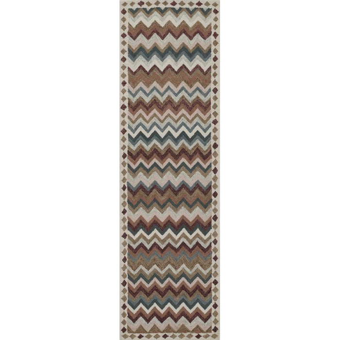 Erin Gates Abbott Multicolored ABB-1 3ft.6in. X 5ft.6in. Rect. Rug