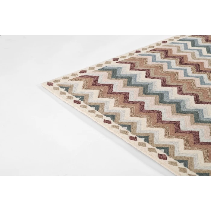 Erin Gates Abbott Multicolored ABB-1 3ft.6in. X 5ft.6in. Rect. Rug