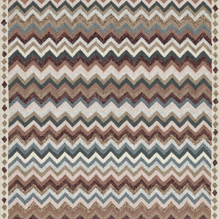 Erin Gates Abbott Multicolored ABB-1 3ft.6in. X 5ft.6in. Rect. Rug