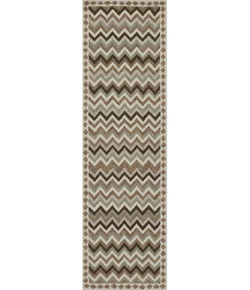 Erin Gates Abbott Brown ABB-1 3ft.6in. X 5ft.6in. Rect. Rug
