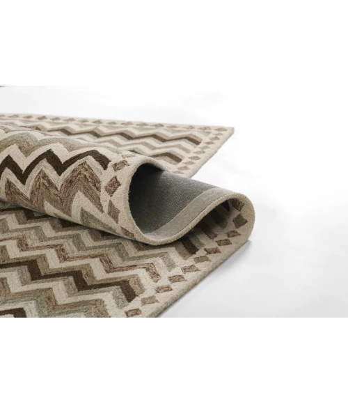 Erin Gates Abbott Brown ABB-1 3ft.6in. X 5ft.6in. Rect. Rug