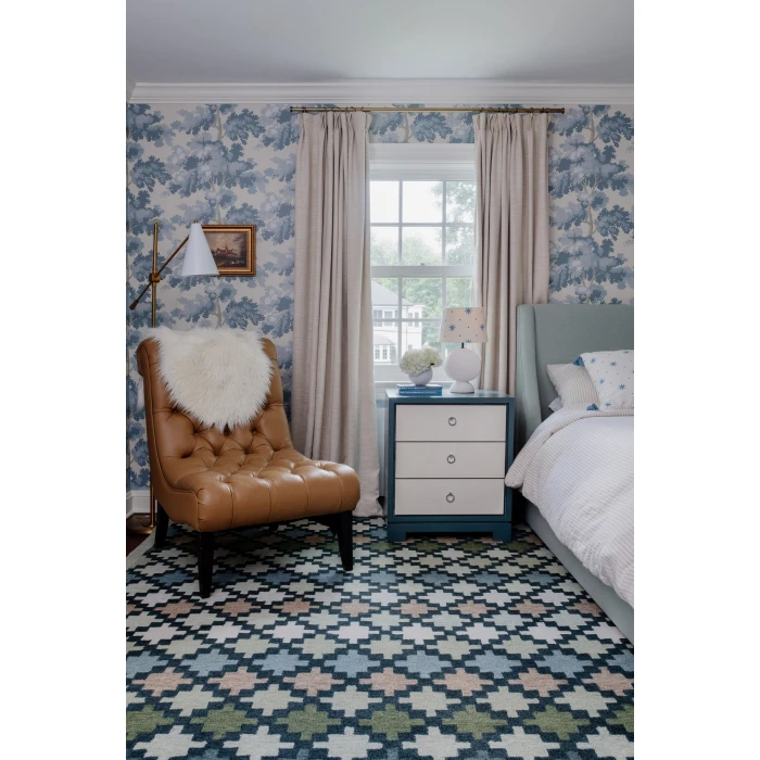 Erin Gates Abbott Blue ABB-2 2ft. X 3ft. Rect. Rug