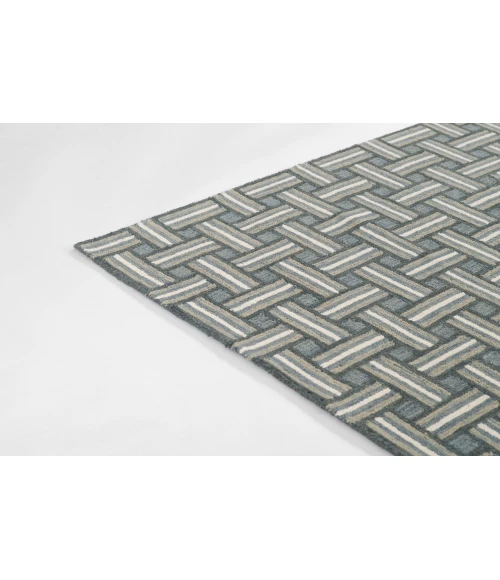 Erin Gates Abbott Blue ABB-3 2ft.3in. X 8ft. Rect. Rug