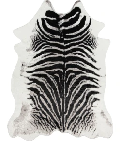 Momeni Erin Gates Acadia Aca-1 Black Area Rug 5 ft. 3 in. X 7 ft. 10 in. Rectangle