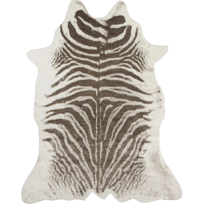 Momeni Acadia Area Rug ACA-1 Zebra Grey 5'3 X 7'10