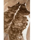 Momeni Acadia Area Rug ACA-3 Brindle Brown 5'3 X 7'10