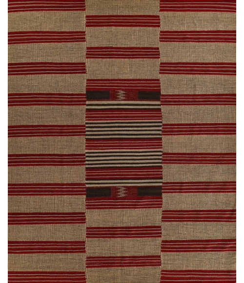 Momeni Adobe Red ADO-1 6 ft. X 9' Rectangle Rug