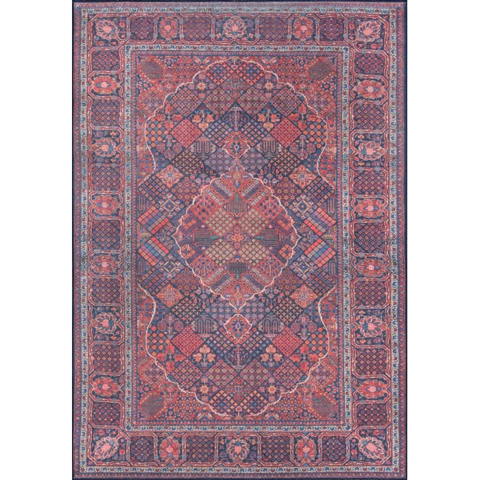 Momeni Afshar Area Rug AFS10 Navy 7'6 X 9'6