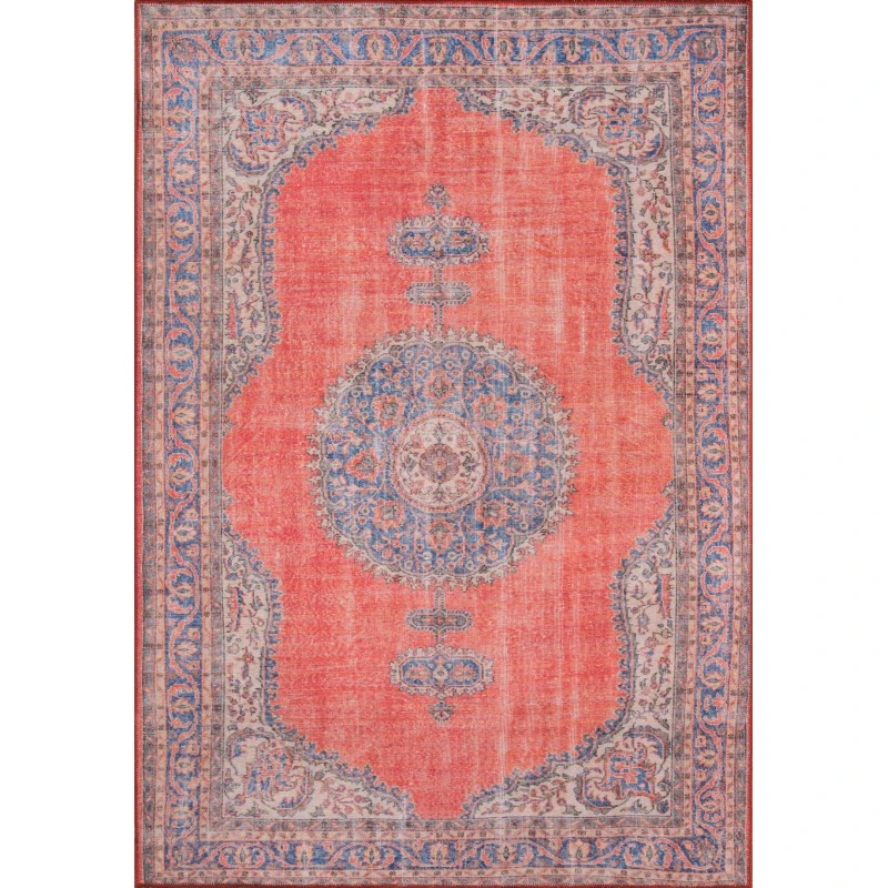 Momeni Afshar Area Rug AFS12 Red 2' X 3'