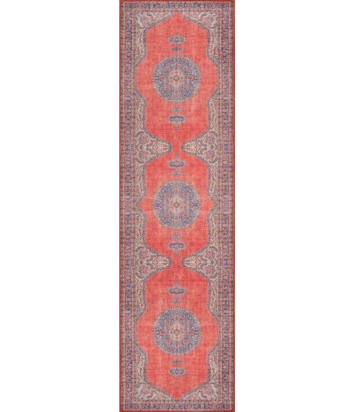 Momeni Afshar Area Rug AFS12 Red 2'3 X 7'6 Runner