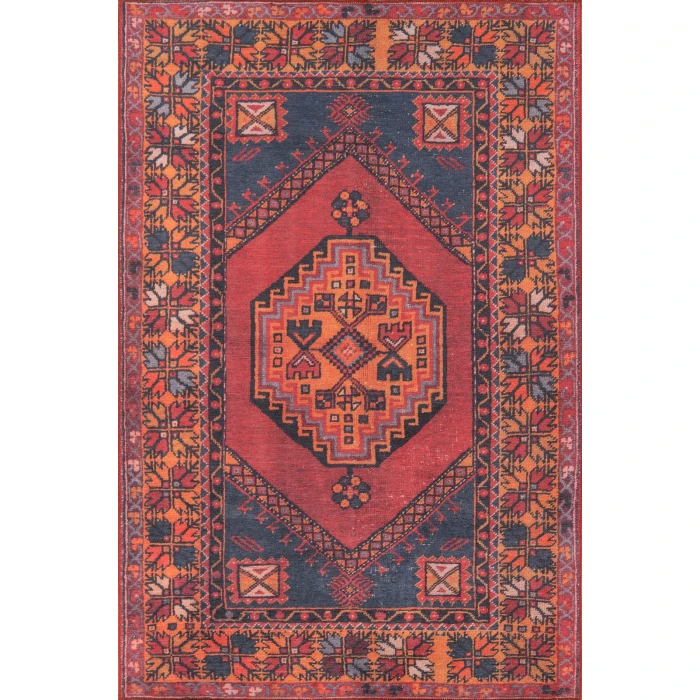 Momeni Afshar Area Rug AFS16 Red 2'3 X 7'6 Runner