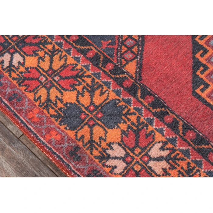Momeni Afshar Area Rug AFS16 Red 2'3 X 7'6 Runner