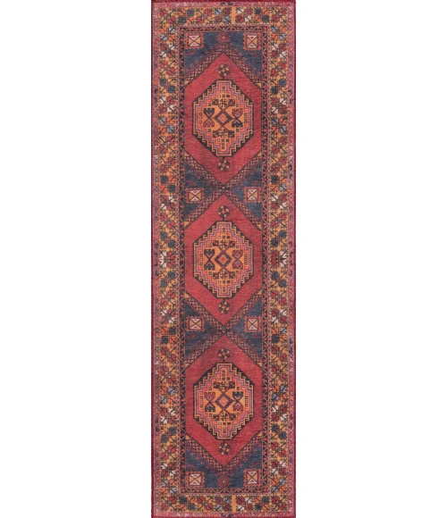 Momeni Afshar Area Rug AFS16 Red 7'6 X 9'6