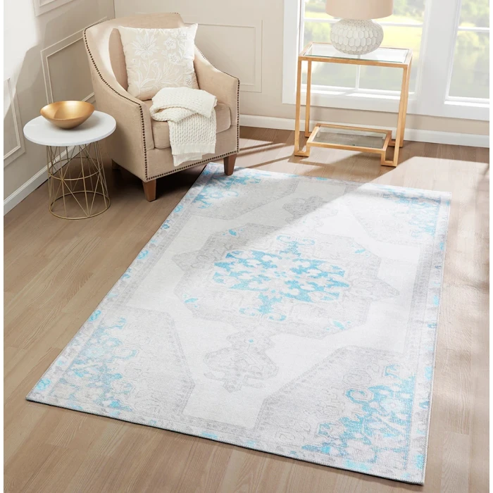 Momeni Afshar AFS28 Charcoal 3 ft. X 5 ft. Rectangle Rug