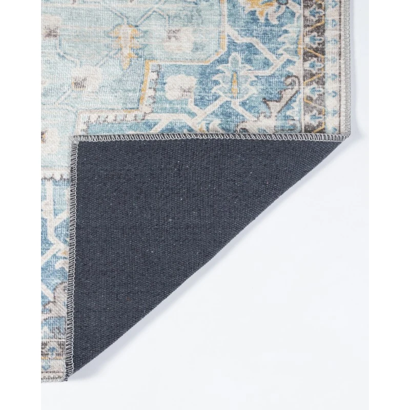 Momeni Afshar Area Rug AFS32 Light Blue 2'3 X 7'6 Runner
