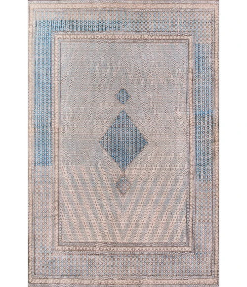 Momeni Afshar Area Rug AFS34 Blue 2'3 X 7'6 Runner