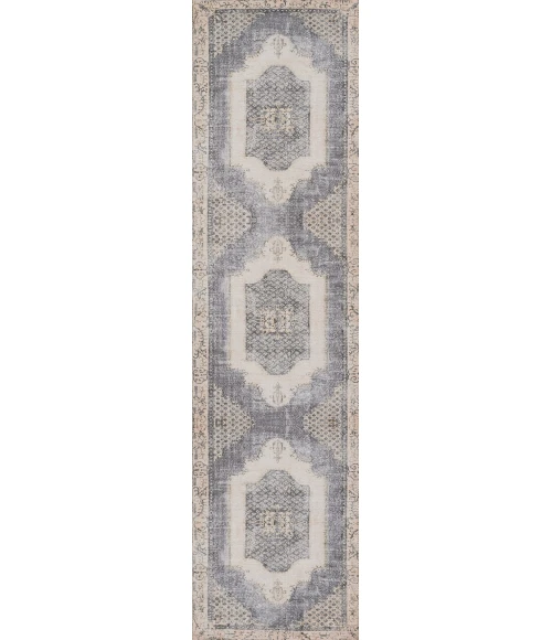 Momeni Afshar Area Rug AFS35 Denim 2' X 3'