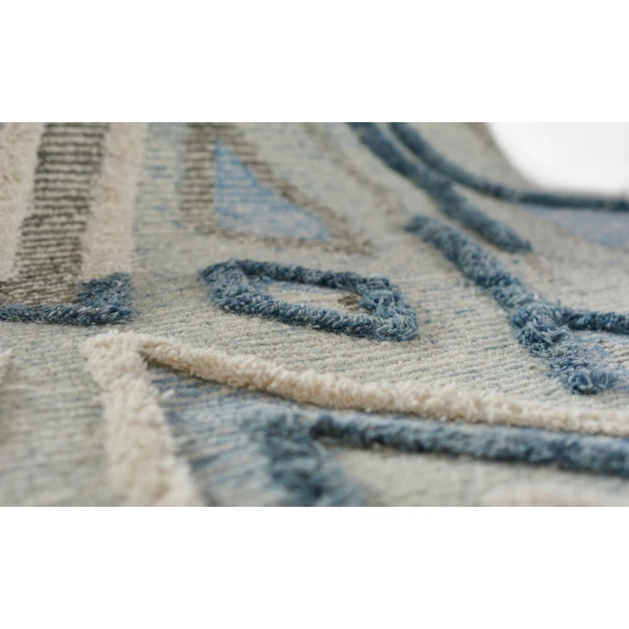 Momeni Allegro Area Rug ALL-1 Blue 5' X 8'