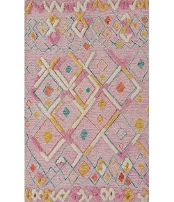 Momeni Allegro Pink ALL-2 5 ft. X 8 ft. Rect. Rug